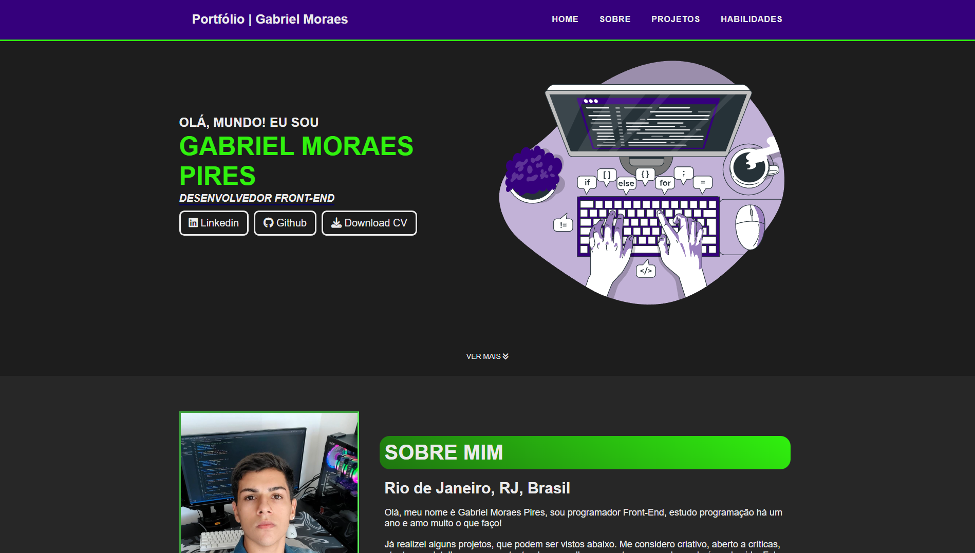 projeto portfolio